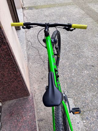 Bicicleta Scott Verde y Negra