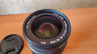 Objetivo Sigma 18-50mm Canon