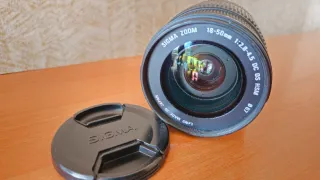 Objetivo Sigma 18-50mm Canon