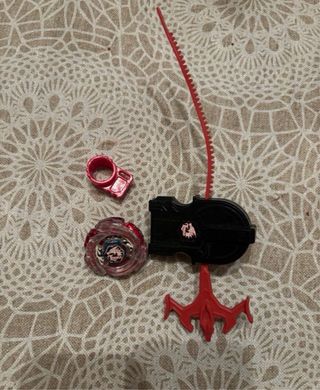 Pack 5 Beyblades con lanzador