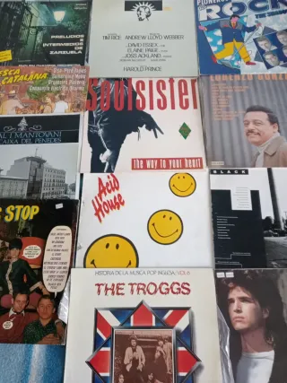 Lote Vinilos Varios - Rock, Pop, Musical