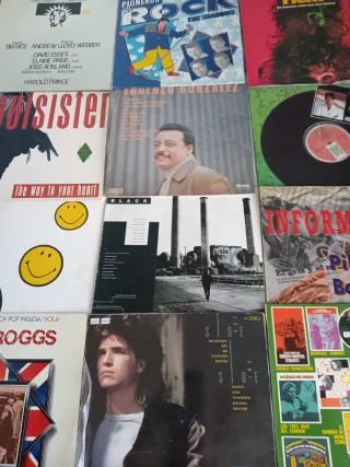 Lote Vinilos Varios - Rock, Pop, Musical