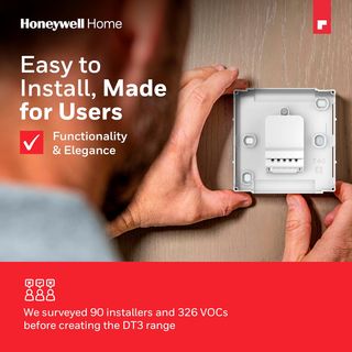 Honeywell Home DT3 Termostato On/Off cableado, neg