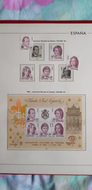 Colección Sellos España 1977-1986