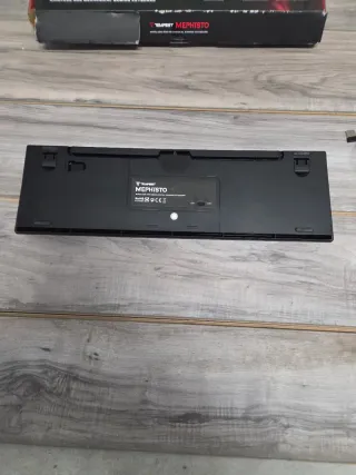 Teclado Tempest Inalámbrico Negro