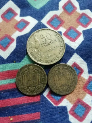 Lote de 2 monedas