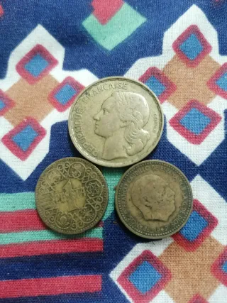 Lote de 2 monedas