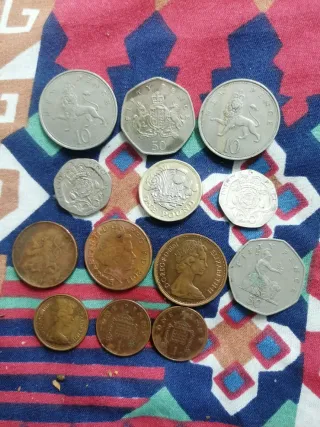 Lote de 2 monedas