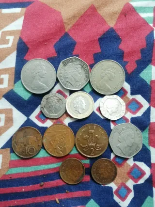 Lote de 2 monedas