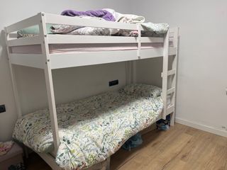 Litera blanca casi nueva