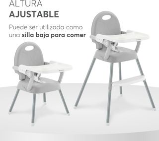 KikkaBoo SPOONY Trona Bebé 3 en 1, Silla Alta hast