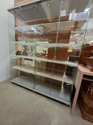 Vetrinetta Doppia Vetro e Metallo