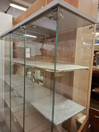 Vetrinetta Doppia Vetro e Metallo