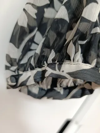 Blusa Zara Estampada Flores