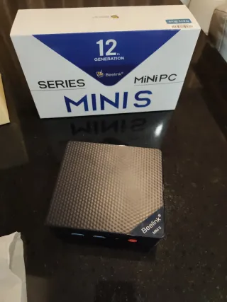 Mini PC Negro/Azul Marino
