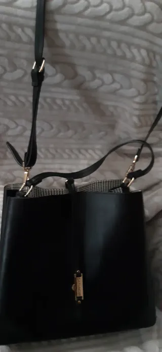 Borsa a mano donna Cafènoir nera