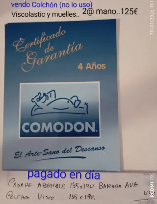 Colchón Viscolastic