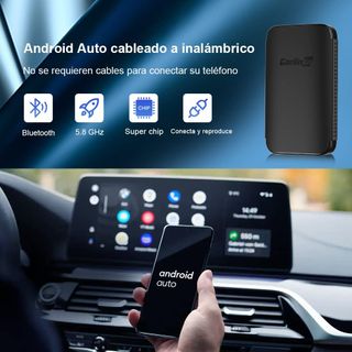 Carlinkit Android Auto inalámbrico Adaptador, conv