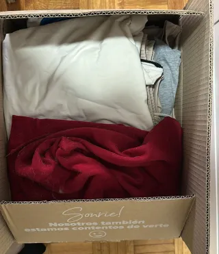 Regalo Caja Ropa Hombre Mujer talla s/m