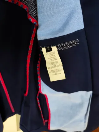 Chaqueta niño azul Talla 12 años