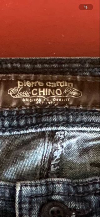 Pantalones Chinos Vaqueros Pierre Cardin Azul