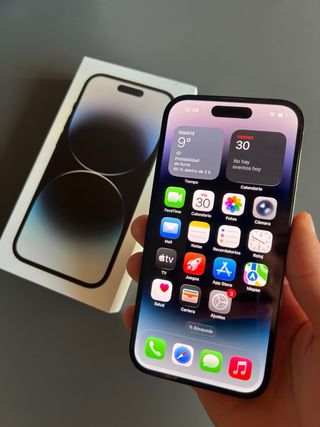 iPhone 14 Pro 256GB + Scatola + 4 Custodie