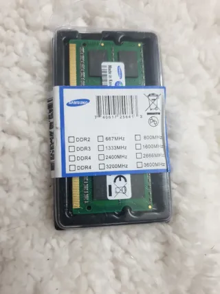 Samsung 8GB DDR3 SO-DIMM Memoria RAM