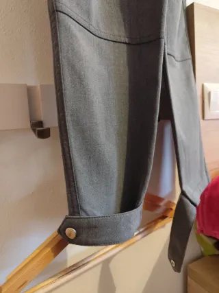 Pantalón de traje gris
