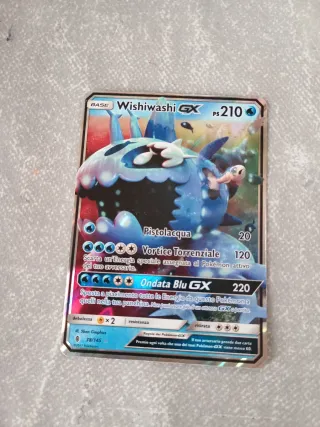 Wishiwashi GX Carta Pokémon 38/145
