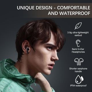 WEDETIAN Buds 4 Lite, Auriculares Inalambricos Blu