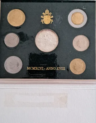 Serie divisionale Vaticano 1996 Argento