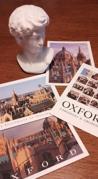 4 Postales Universidad Oxford