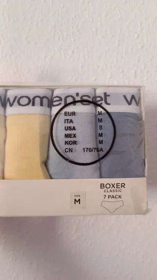 Pack x7 bragas anchas Women'Secret, varias tallas