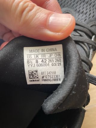 Zapatillas Adidas Solar Glide 4 Negras