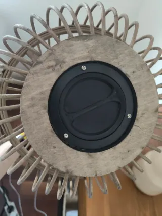 Lámpara Decorativa Bambú y Madera