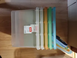 Lote 13 Cajas Almacenaje Carrefour Home 60L, 35L