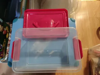 Lote 13 Cajas Almacenaje Carrefour Home 60L, 35L