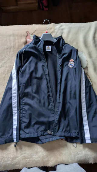 Chaqueta Real Madrid Negra Talla L