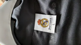 Chaqueta Real Madrid Negra Talla L