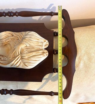 Bassorilievo Madonna su legno