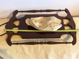 Bassorilievo Madonna su legno