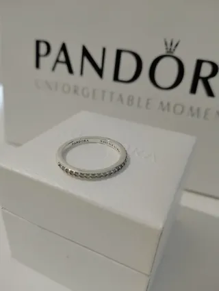 Anillo Pandora Plata Talla 52