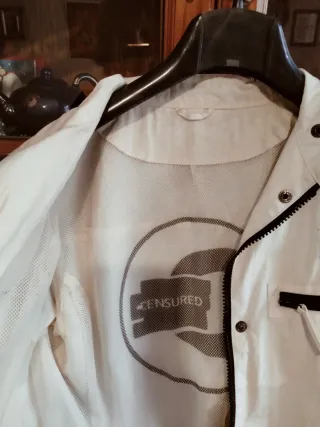 Giacca donna Censured colore panna