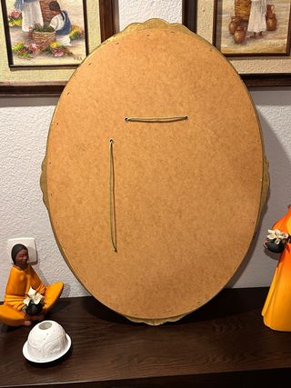 Espejo ovalado vintage