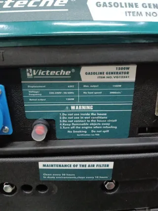 Generatore di corrente Victeche 1500W