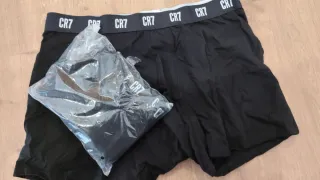 Pack 3 Calzoncillos CR7 Cristiano Ronaldo Negro