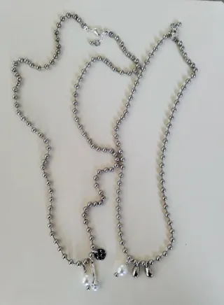 Collar doble estilo Uno de 50.