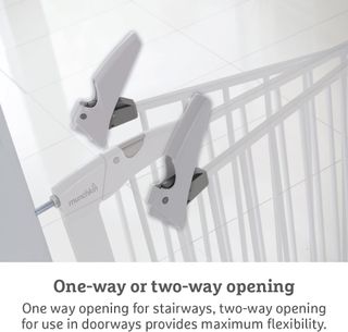 Munchkin Valla de Seguridad Infantil, Barrera de E