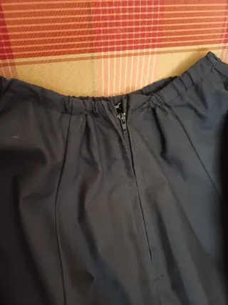 Falda Flamenco Niña Negra y Roja