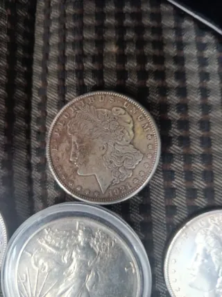 Dólares de Plata Americanos Buenas codiciones